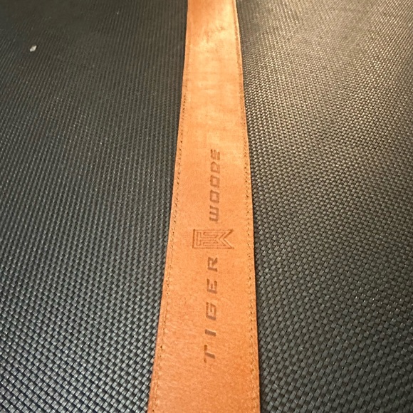 Java Lizard skin leather belt Nike Tiger Woods size 36-34 large black - Picture 11 of 16